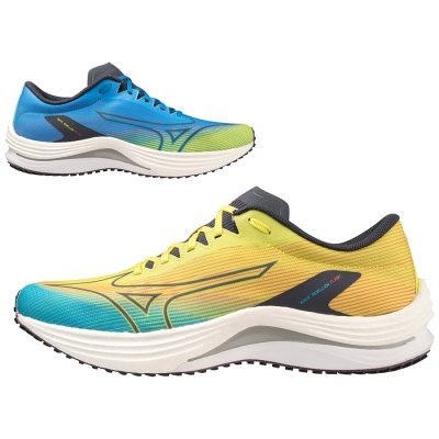 Zapatillas Para Correr Mizuno WAVE Rebellion Flash Hombre Amarillos / Verdes / Rojos - Chile M526XW